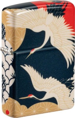 Zippo Feuerzeug color 540 Asien Background Swan Design 60007060 Sturmfeuerzeug
