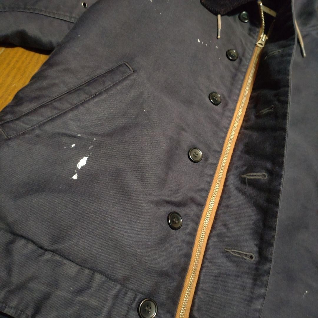 Buzz Ricksons Deck Parka Wool Lined Painted BM130… - image 8