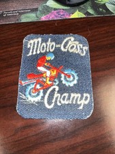 Vintage Moto Cross Iron On Patch 70's 80's Yz Yamaha Kx Kawasaki Cr Honda KTM
