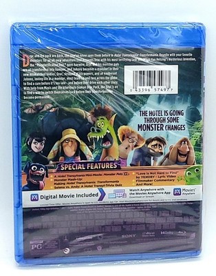 Hotel Transylvania: Transformania Blu-Ray & Digital Copy New
