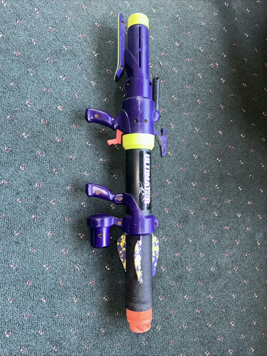 RARE 1994 Mattel Nerf ULTIMATOR Bazooka Blaster WORKS 1 Rocket
