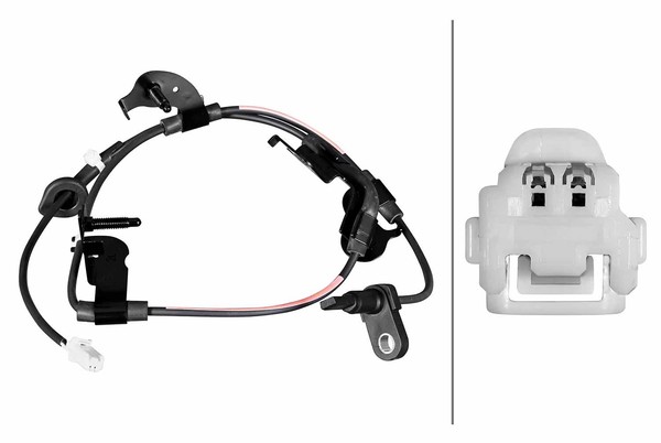 1X Hella 6PU 358 217-531 Sensor Raddrehzahl FüR Toyota Lexus-image