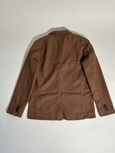 Folk Men’s Blazer Casual Jacket Brown Size Medium 3 New Coat Poly Mix Oi Polloi - Picture 9 of 9