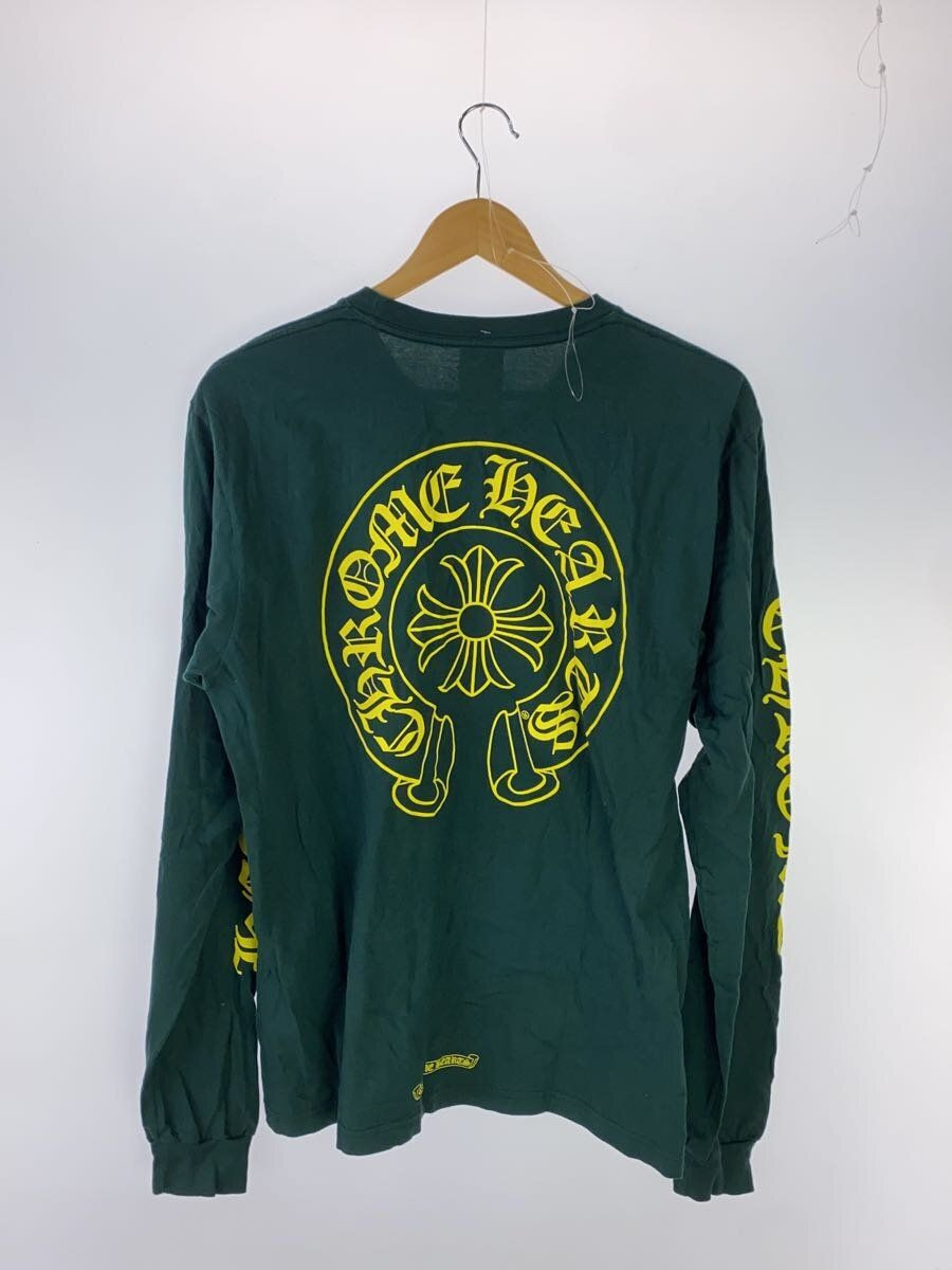 CHROME HEARTS LONG SLEEVE T T-SHIRT L COTTON Green PRINT 033 CHROME HEARTS LONG SLEEVE T T-SHIRT L COTTON Green PRINT 033