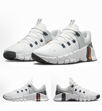 Nike Free Metcon 5 Gym Training Shoes White DV3949-101 Men  s Size 9-13