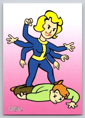 2019 Dynamite Fallout Series 2 - #008 Vault Girl - Black Widow