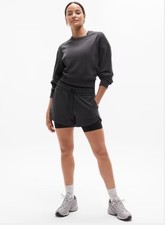 Athleta On Sale Seasoft Rib Crewneck Sweatshirt Free Ship 