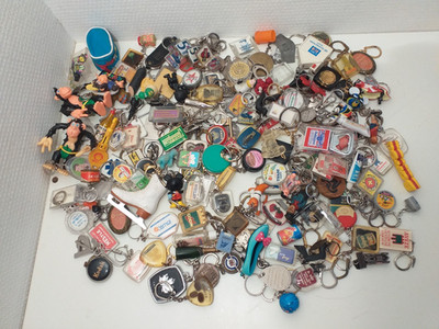 Antique/Vintage Keychain Lot Approx 2.5kg