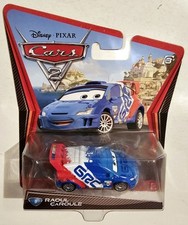 DISNEY PIXAR CARS 2 #9 RAOUL CAROULE FIGURE BRAND NEW FAST SHIPPING 