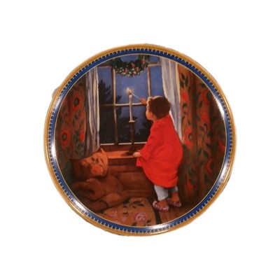 Knowles  Christmas  3rd Issue In Childhood Holiday Memories 1986 Plate W/COA 