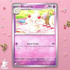 Alcremie 44/94 Phantasmal Flames Uncommon Pokemon TCG Card Game Art Narumi Sato
