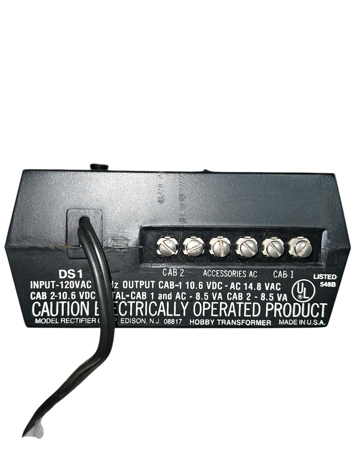 MRC Tech II Dual Power 2800 DC Power Supply Train Transformer + Sound Generator