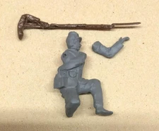 AMER.CIVIL WARS, INFANTRY KNEELING FIRING   54MM