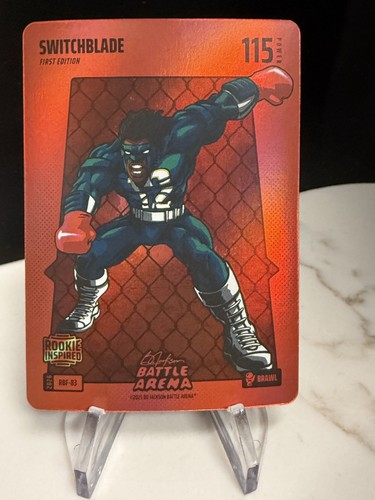 2026 Bo Jackson Battle Arena Switchblade TRAVIS HUNTER RC Brawl Red Battlefoil