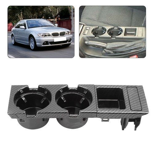 Center Console Drink Cup Coin Storage Holder 51168217953 51168217957 Car For E46 - Picture 6 of 12