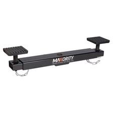 2 Ton Floor Jack Cross Beam Adapter With Rubber Pads Adjustable Lifting