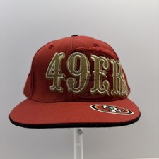 San Francisco 49ers Reebok NFL Satin Lining Vintage Fitted Cap Hat - Size: 7 5/8