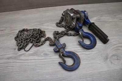 Ross 1/4-Ton Mini Ratchet Lever Hoist HSH-E, 5  of Lift, Hook Mounted
