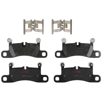 Rear Disc Brake Pad Set for Porsche Cayenne 2011 - 2018 TRW Ultra TXH1453