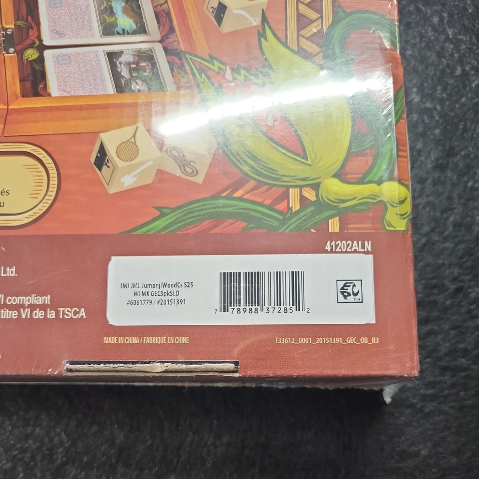 Jumanji Game Real Wooden Box Edition Of The Classic Adventure Board Game Sealed - Image 3 of 4