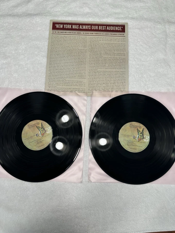 The Doors Live in New York Jan 17, 1970, First Show 180g Vinyl 2LP Used - Image 4 of 4