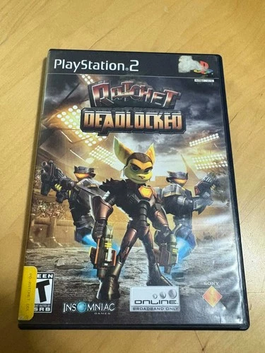 Ratchet: Deadlocked (Sony PlayStation 2, 2006) PS2 - CIB with Registration card
