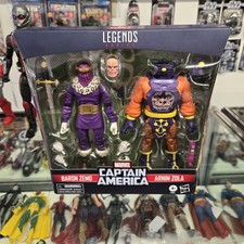 Marvel Legends Captain America  Baron Zemo and Arnim Zola Figure 2-Pack