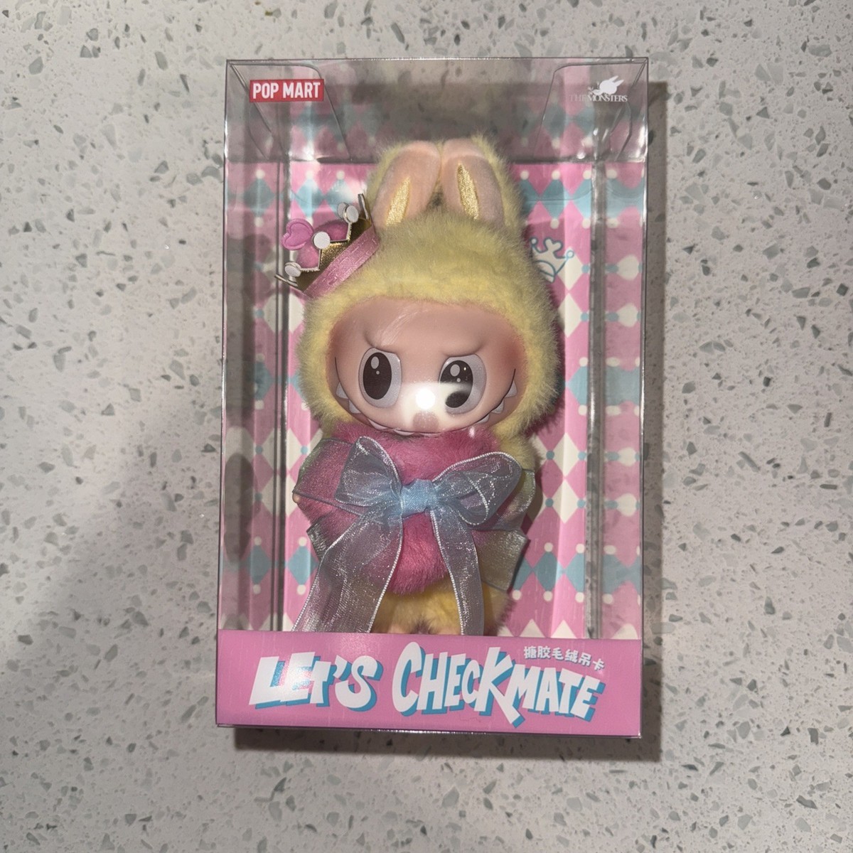 THE MONSTERS PRONOUNCE Let'sCheckmateセット THE MONSTERS Let's Checkmate Series-Vinyl Plush Hanging Card