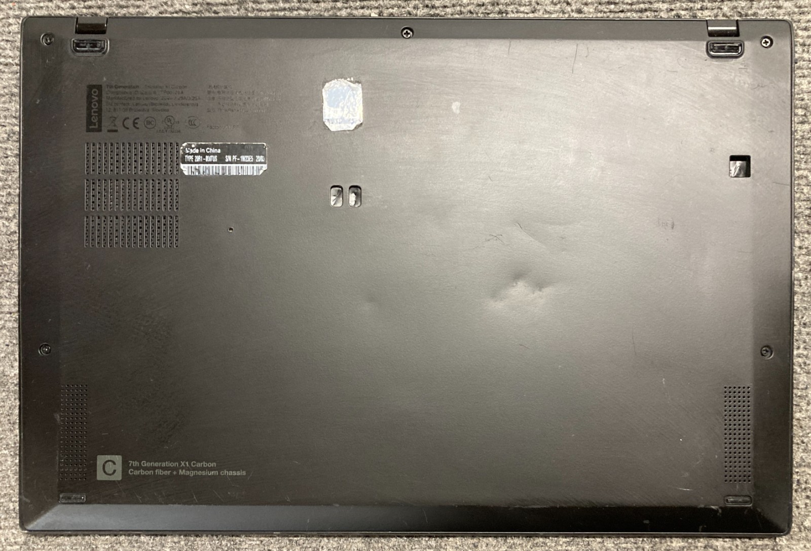 Lenovo ThinkPad X1 Carbon Gen 7, 14-Inch Laptop, with Intel Core i7 10th Gen., Windows 11 Pro