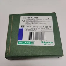Square D QO120PAFGF 120V 20A Combination Miniature Circuit Breaker