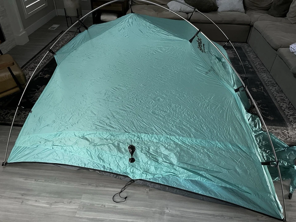 Tienda de campaña Eureka Zeus clásica verde ligera para 3 estaciones y 2 personas Foto 2 de 4