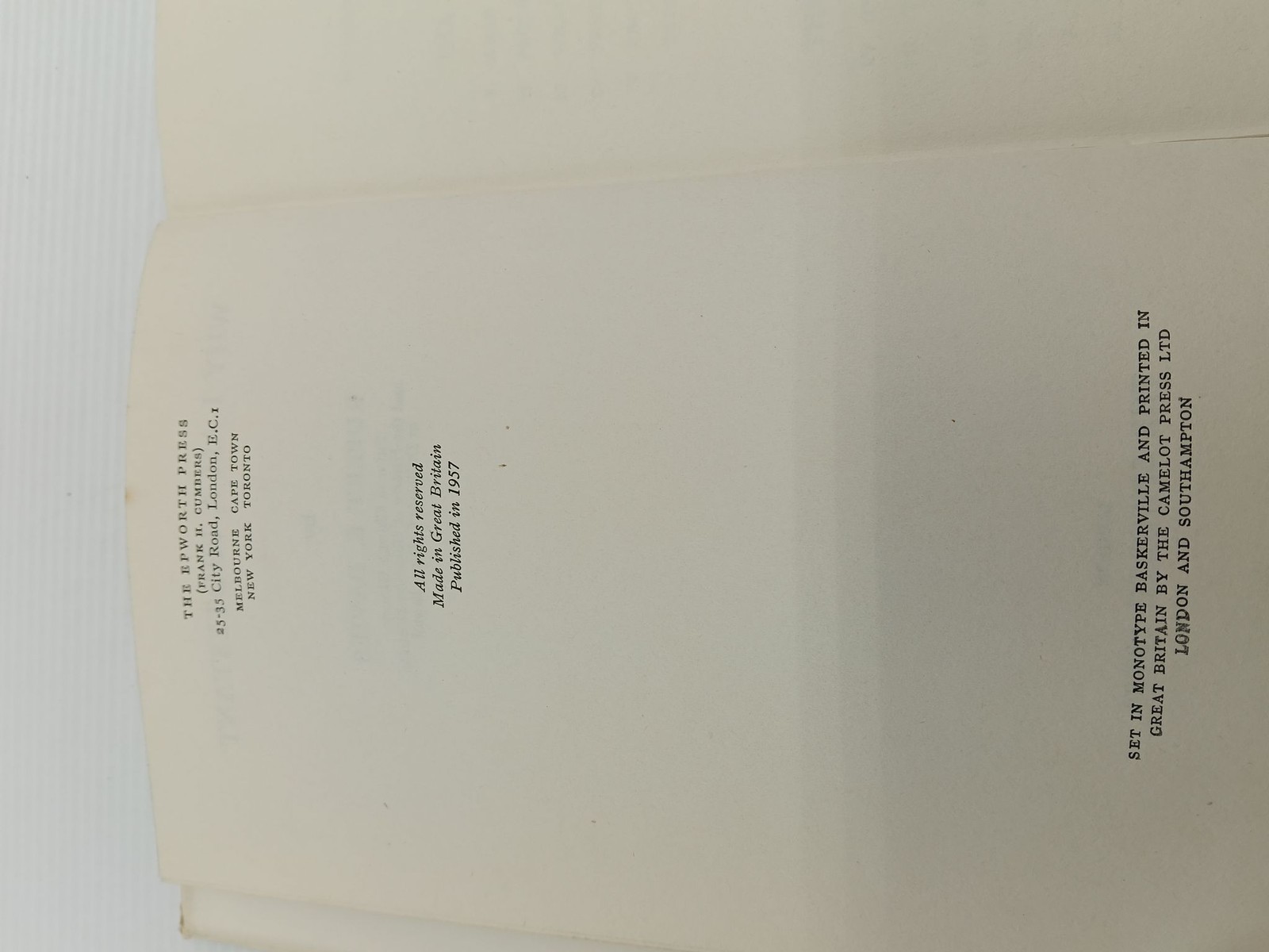 Why I Am a Protestant Rupert E. Davies Hardcover Epworth Press 1957 with DJ image 9