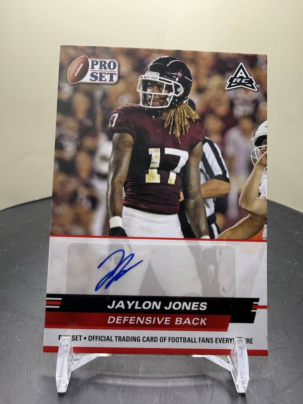 2022 Leaf Pro Set Draft - Autographs Jaylon Jones #PSA-JJ1 (AU, RC)