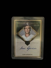 2023 Topps Gilded Luis Aparicio Gold Framed Auto /25 - White Sox Legend
