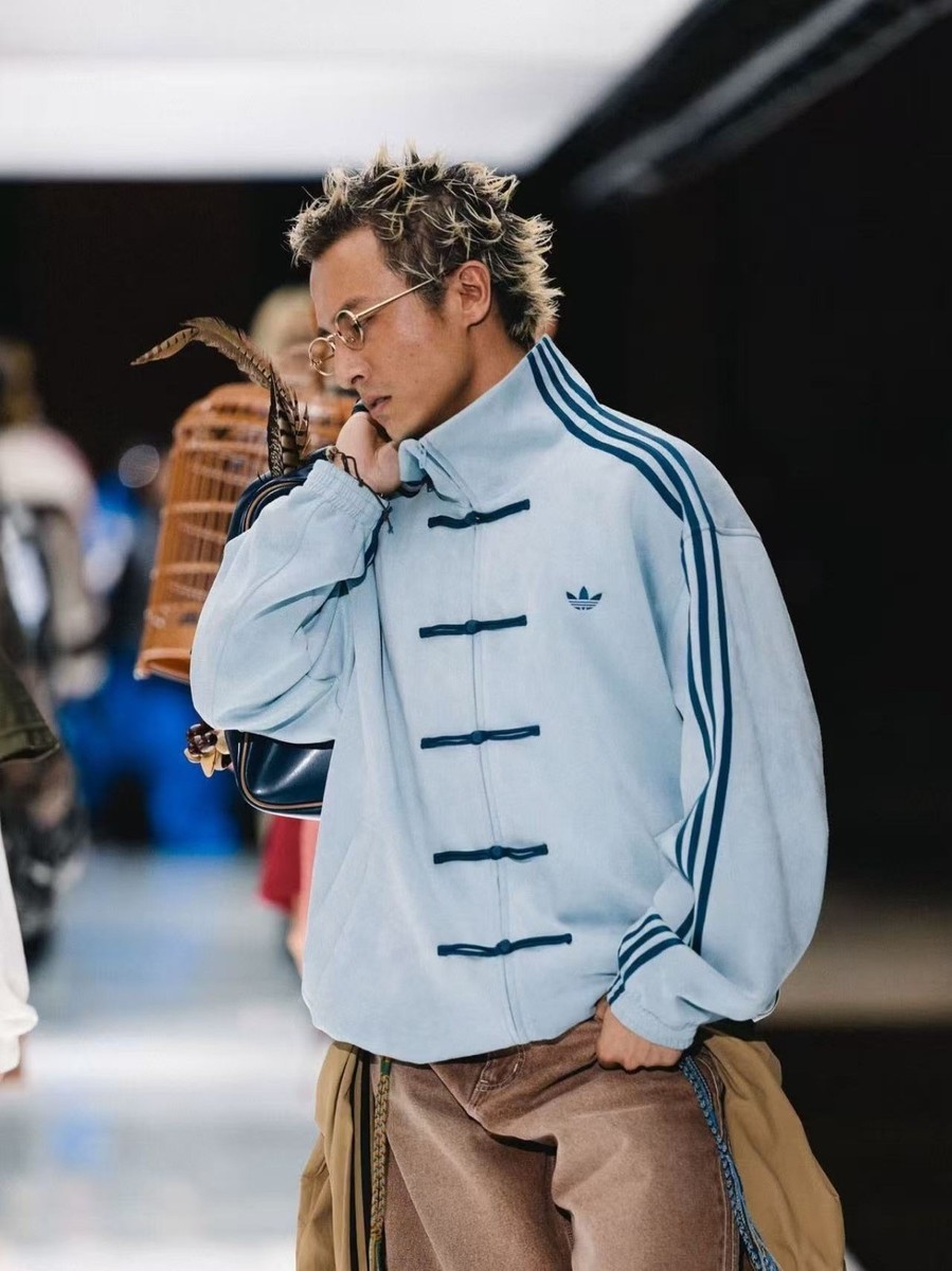 Kohsuke.S ！adidas ライトブルーSサイズ adidas China Exclusive Year of the Snake Track Jacket Light Blue