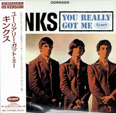 KINKS You Really Got Me [Amerikanisches Debütalbum] [Paper Sleeve CD]