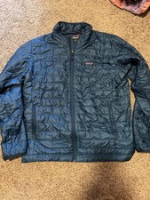 Patagonia Men s Nano Puff Jacket Size Large Lagom Blue
