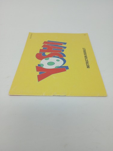 Yoshi MANUAL ONLY (Nintendo NES) Authentic Instruction Booklet NES-YM-USA - Picture 5 of 11