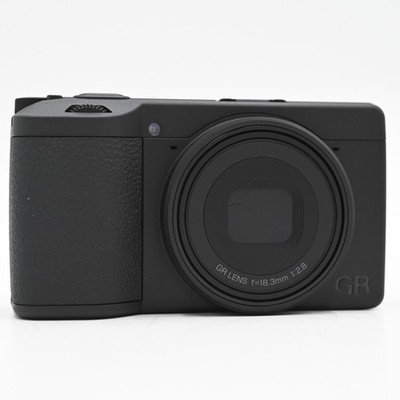 Ricoh GR III 1080p 24.2MP f/2.8 Compact Digital Camera - Black