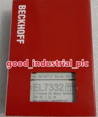 New In Box BECKHOFF EL7332 PLC Module EL7332 EL7332