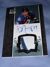 2007-08 THE CUP David Jones AUTO 3CLR PATCH RC 54/249 1/1 His Jersey # 