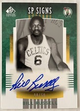 BILL RUSSELL 2004-05 SP Signature Edition SP Signs AUTO #08/50 Celtics Autograph