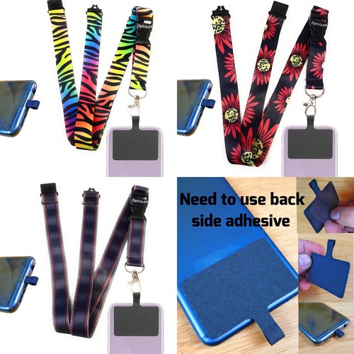 Universal SpiriuS Breakaway Lanyard Neck Strap with Phone Patch tether sticker - 第 1/413 張圖片