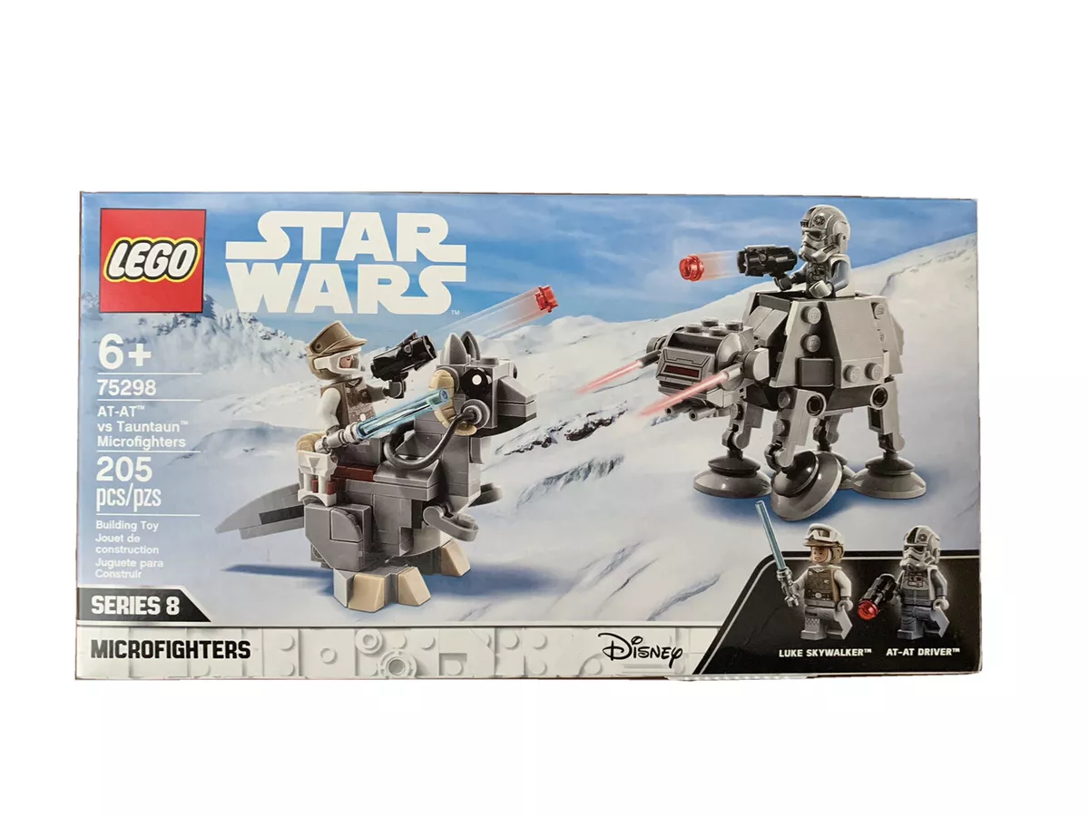 LEGO Star Wars AT-AT vs. Tauntaun Microfighters Building Kit Set 75298