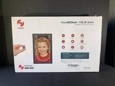 YunQiDeer FRAMEO Digital Picture Frame- 15.6inch Digital Photo Frame - Read Desc
