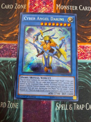 Yu-Gi-Oh! Cyber Angel Dakini DRL3-EN014 Secret Rare 1st Edition Near Mint