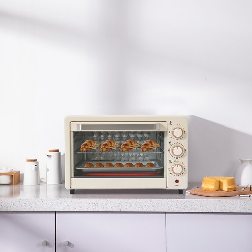 Elektrobackofen Mini-Backofen mit einstellbarer Temperatur und 60-Minuten-Timer - Bild 19 von 23