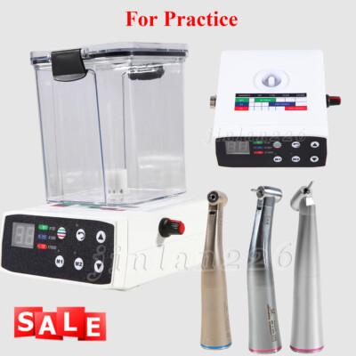 Dental Electric Micromotor Motor+Water Tank Equipment for Practice 1:1 1:5 1:4.2