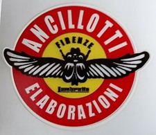 Ancillotti Lambretta Scooter  Decal Sticker
