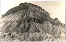 RPPC Palisade, CO Postcard - Mount Garfield - Sanborn